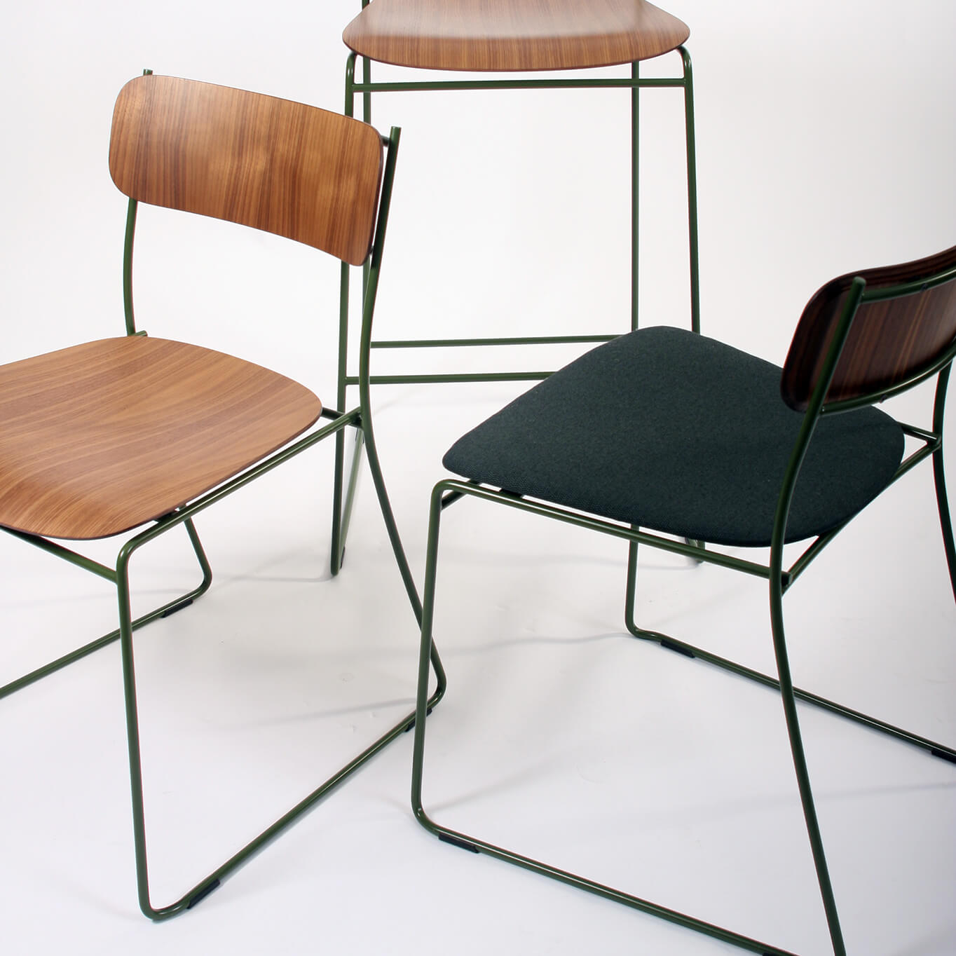 Chaise SEN 65.6 Chêne/ noir NOMA