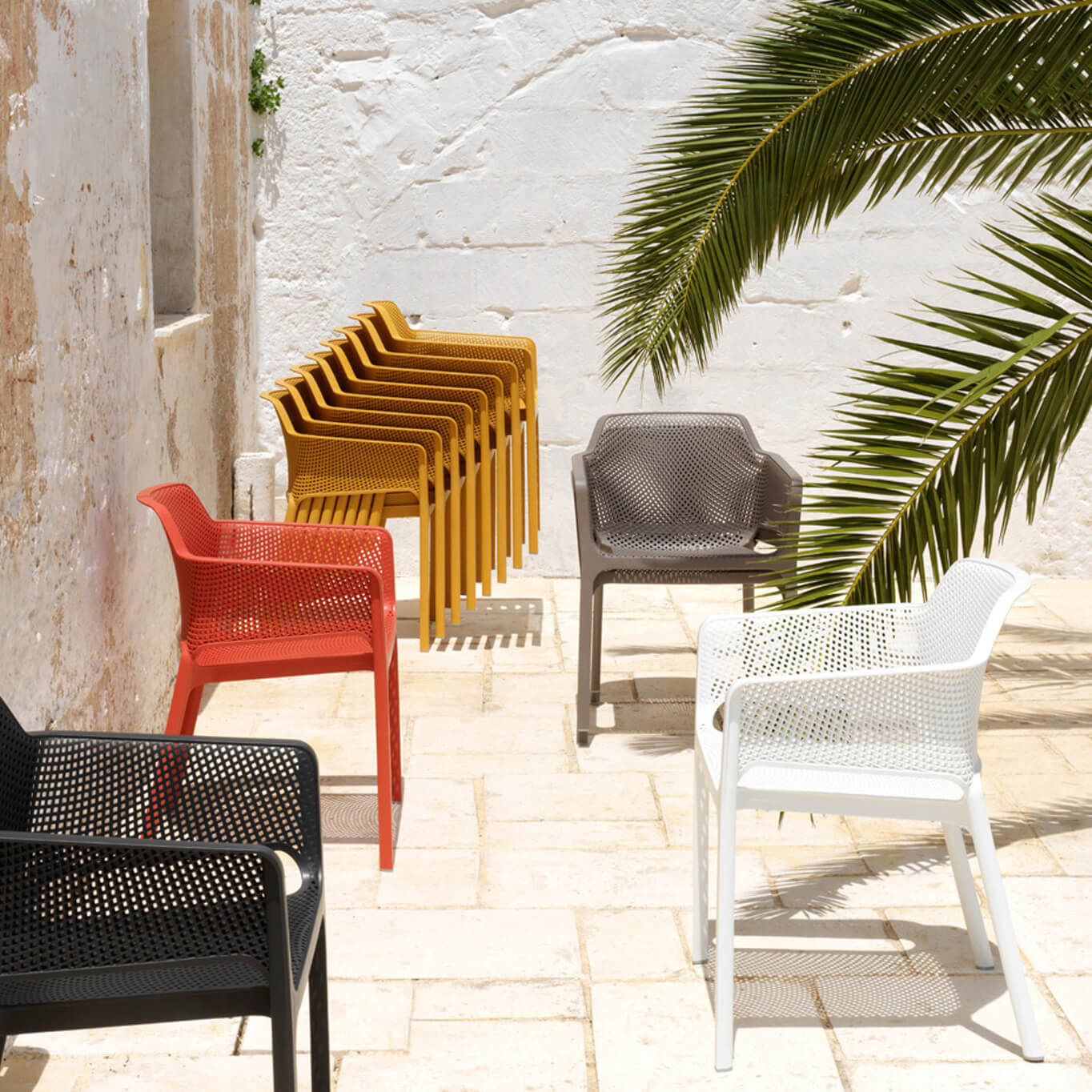 Chaise extérieur NET Tourterelle NARDI