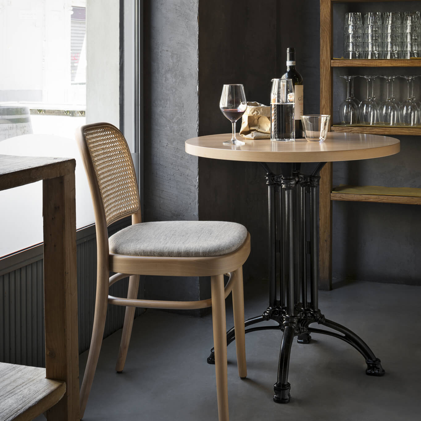 Chaise N. 811 Hêtre/ assise Remix 123 GEBRÜDER THONET VIENNA