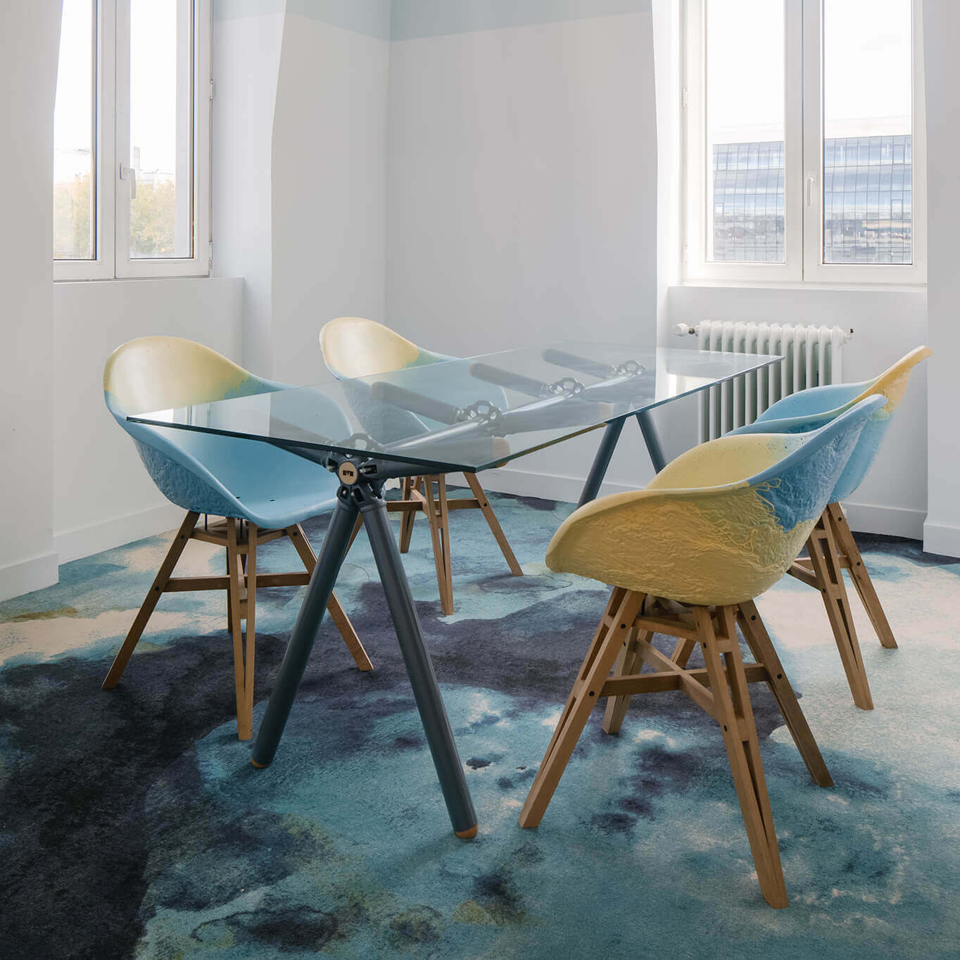 Chaise GRAVENE 6.7 Paille Brume MAXIMUM