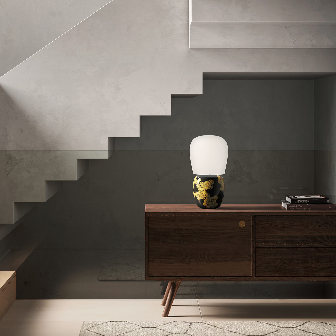 Lampe à poser HIVE Rouge KDLN