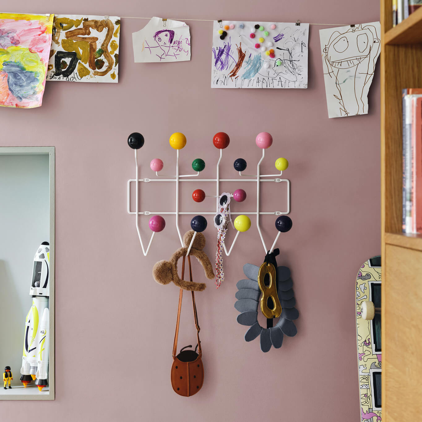 Porte-manteau Portemanteau HANG IT ALL Multicolore VITRA