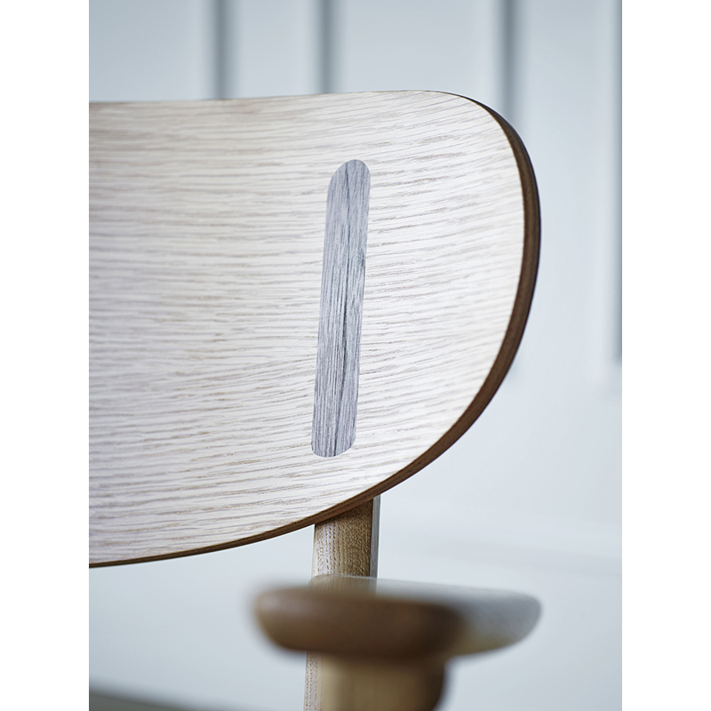 Chaise CH26 Chêne & noyer/ corde naturelle CARL HANSEN