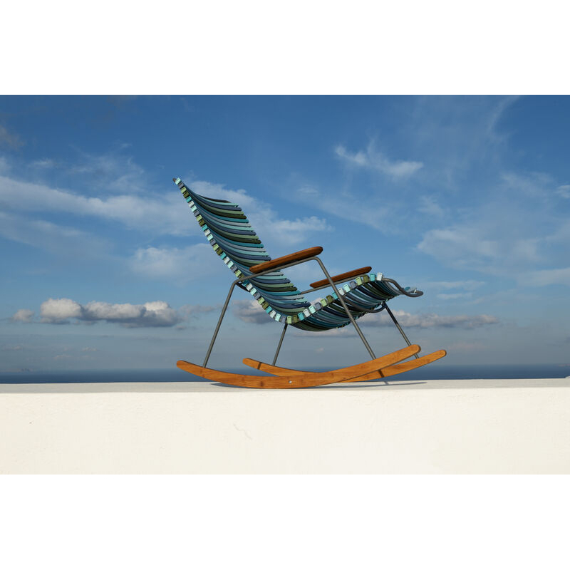Fauteuil extérieur Rocking Chair CLICK Multicolore 2  HOUE