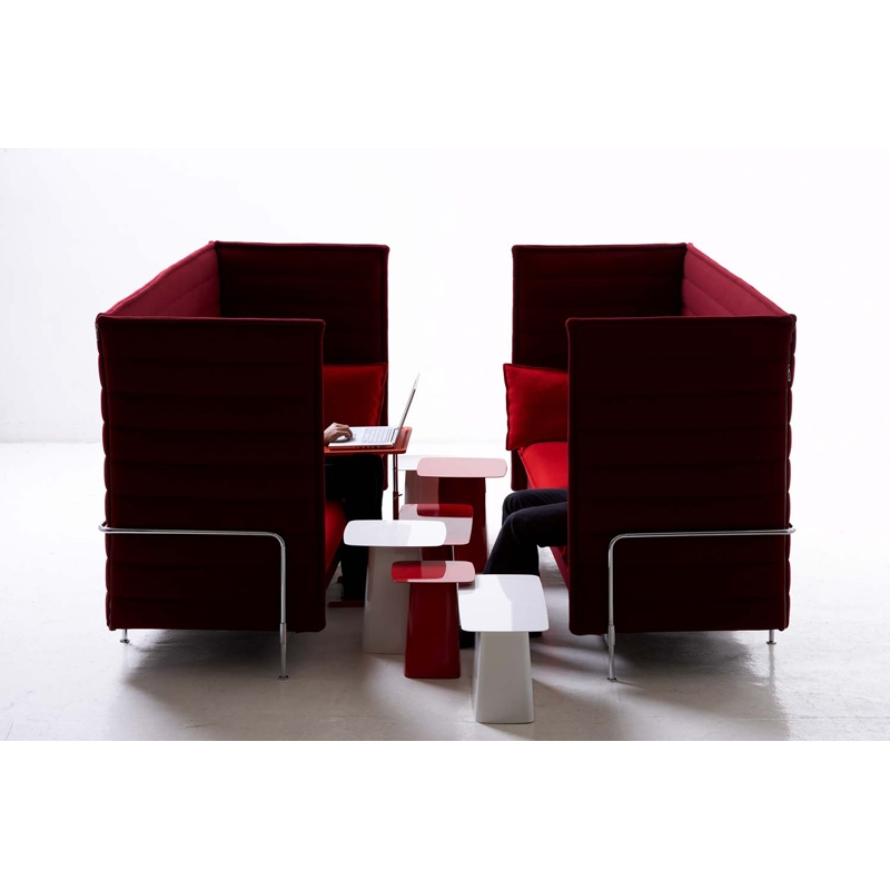 Table d'appoint guéridon METAL SIDE TABLE Chocolat VITRA