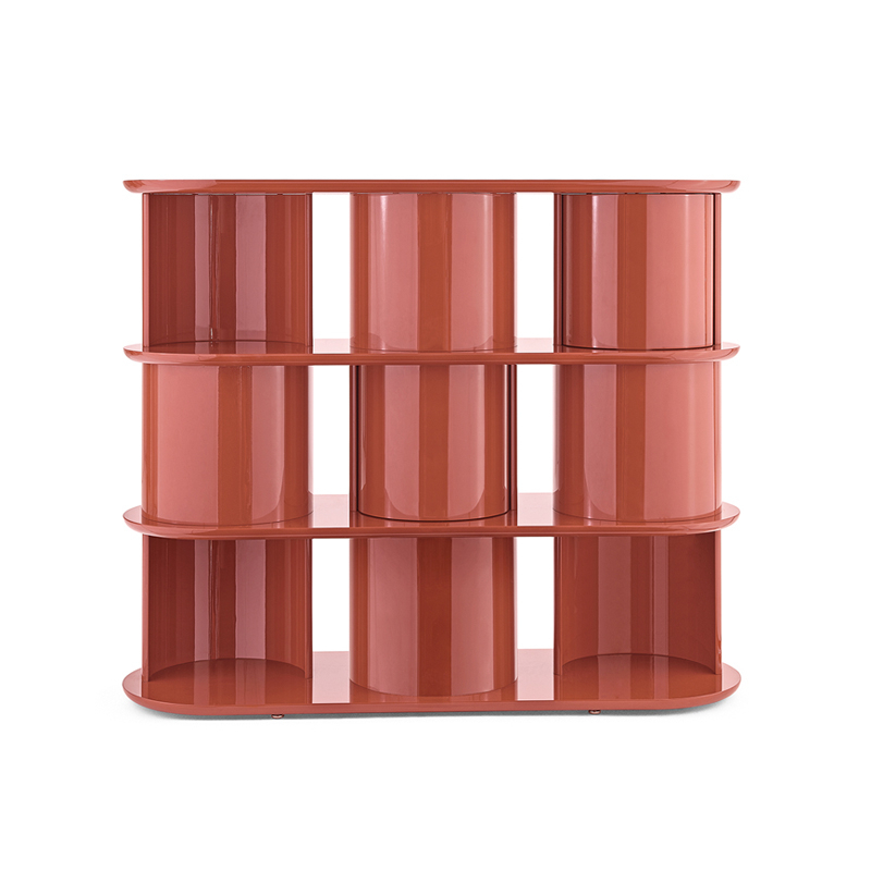 Meuble de rangement HIDE & SEEK Rouge brillant GALLOTTI & RADICE