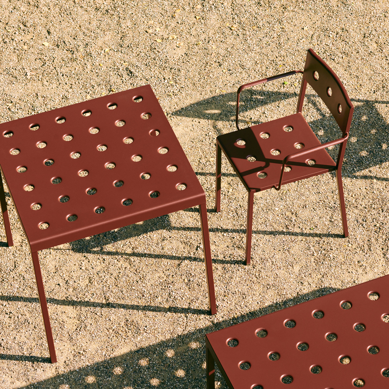 Table extérieur Table BALCONY 75x76 Anthracite HAY