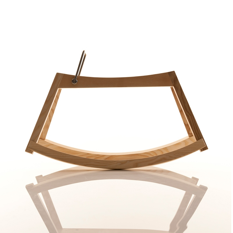 Siège enfant Cheval à bascule ROSA Naturel SIRCH