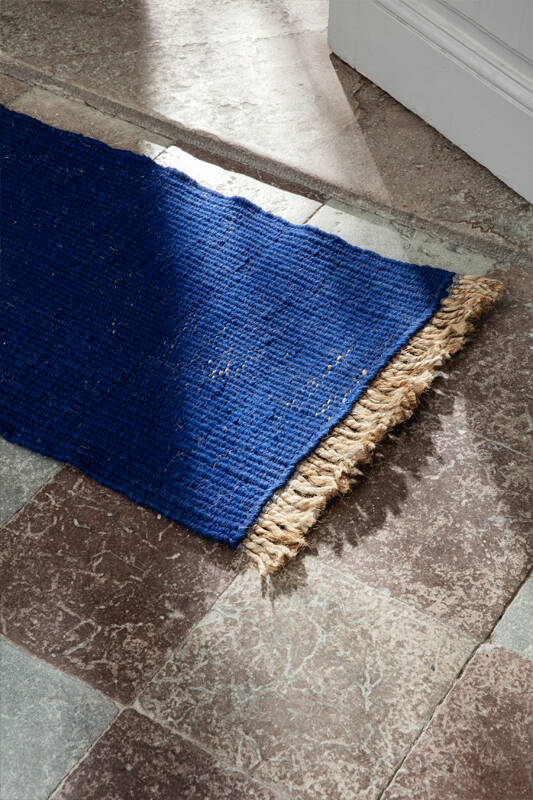 Tapis Tapis BLOCK MAT Bleu FERM LIVING