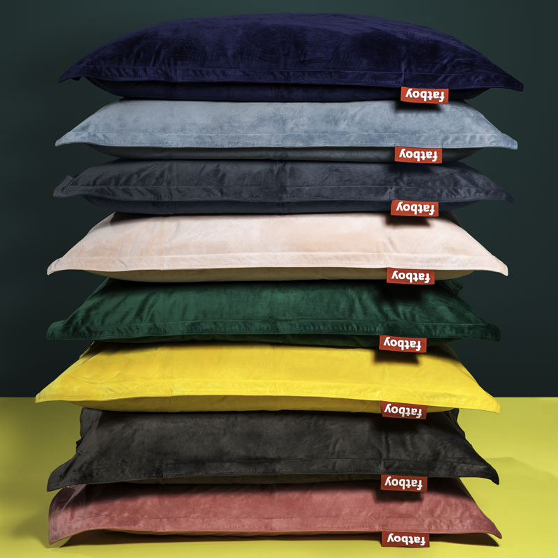 Pouf ORIGINAL SLIM VELVET Pétrole FATBOY