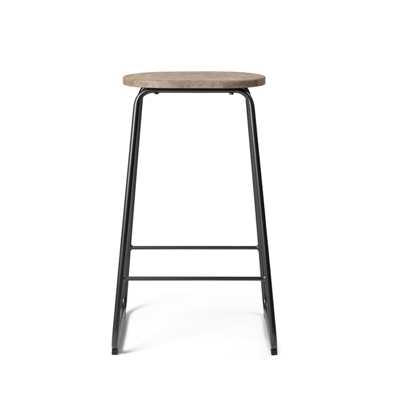 Tabouret haut EARTH Coffee waste Light MATER