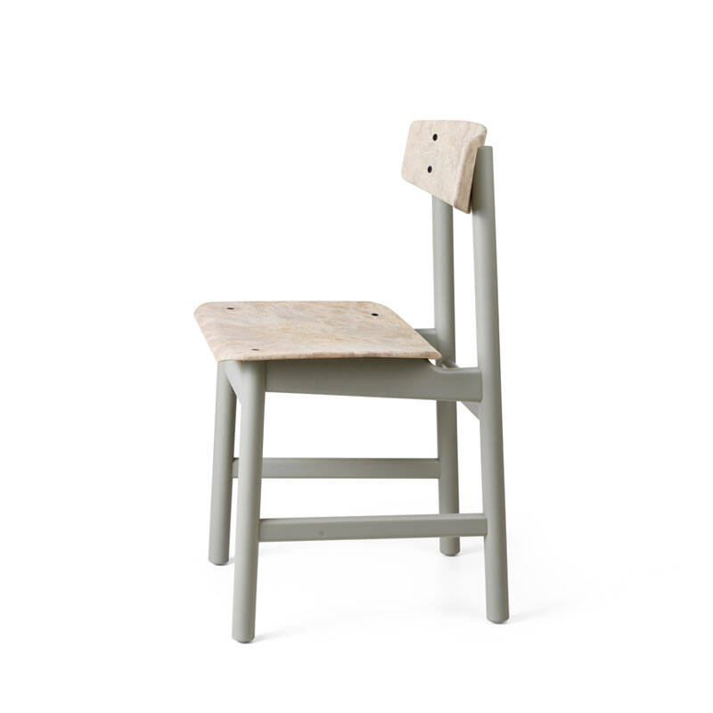 Chaise CONSCIOUS BM3162 Hêtre gris/ Wood waste Grey MATER