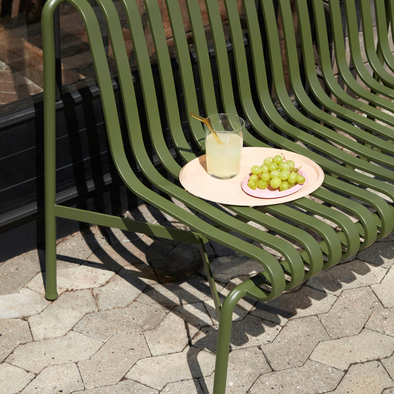 Banc PALISSADE sans accoudoirs Vert olive HAY