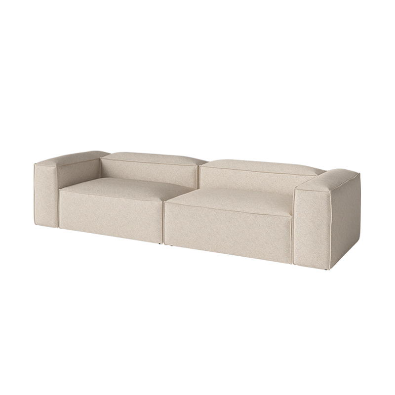 Canapé COSIMA L 300 - 2 modules profondeur 100 Monza beige BOLIA