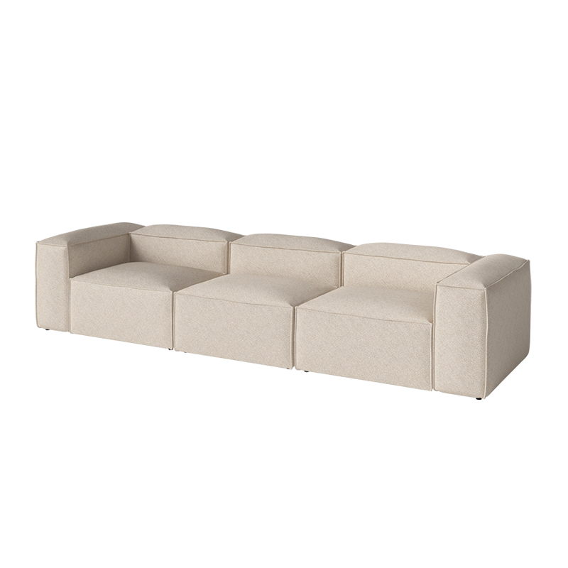 Canapé COSIMA L 330 - 3 modules profondeur 100 Monza beige BOLIA