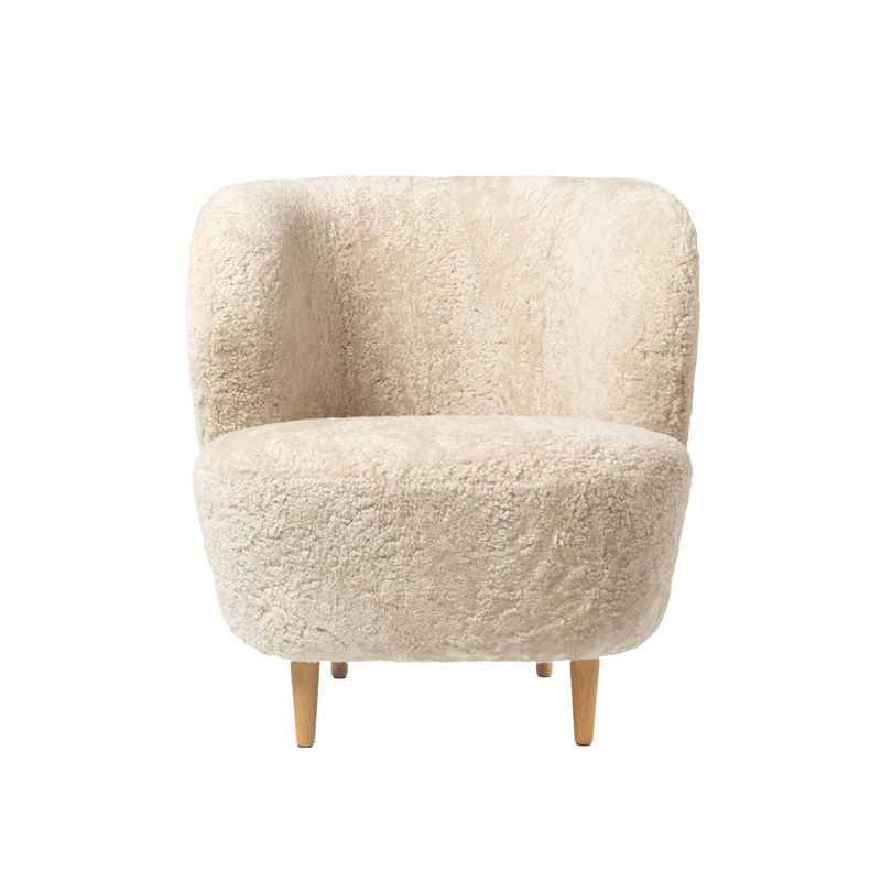 Fauteuil STAY SHEEPSKIN Moonlight GUBI