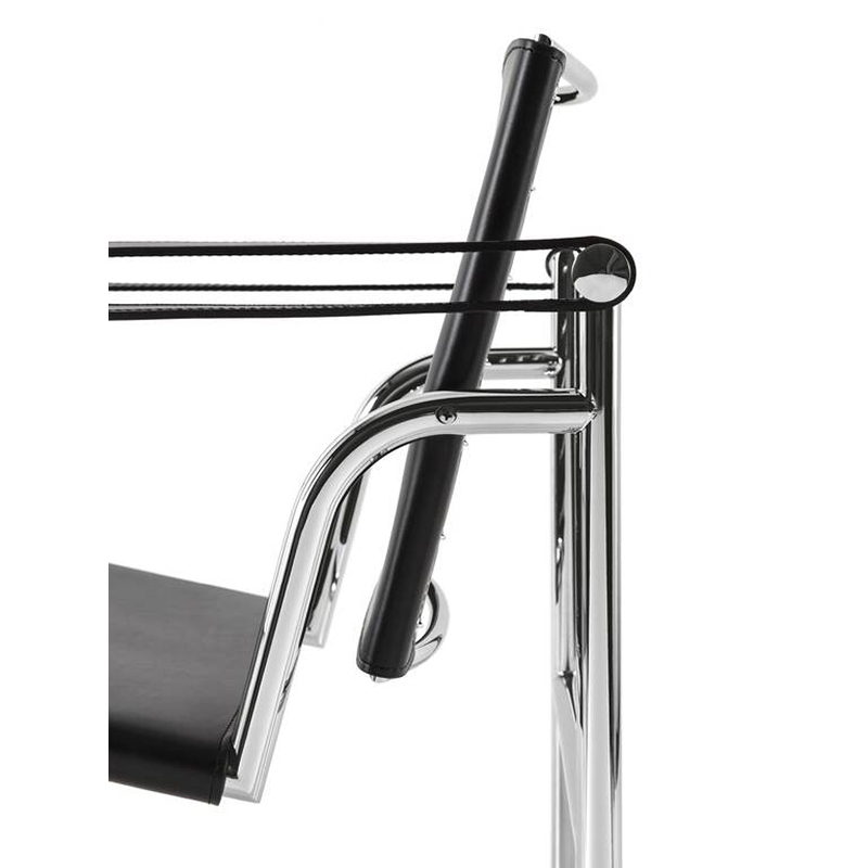 Fauteuil 1 Fauteuil Dossier Basculant Blanc/Noir/Brun CASSINA