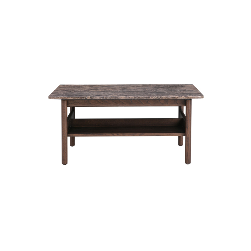 Table basse COLLECT Marbre Emperador marron WENDELBO