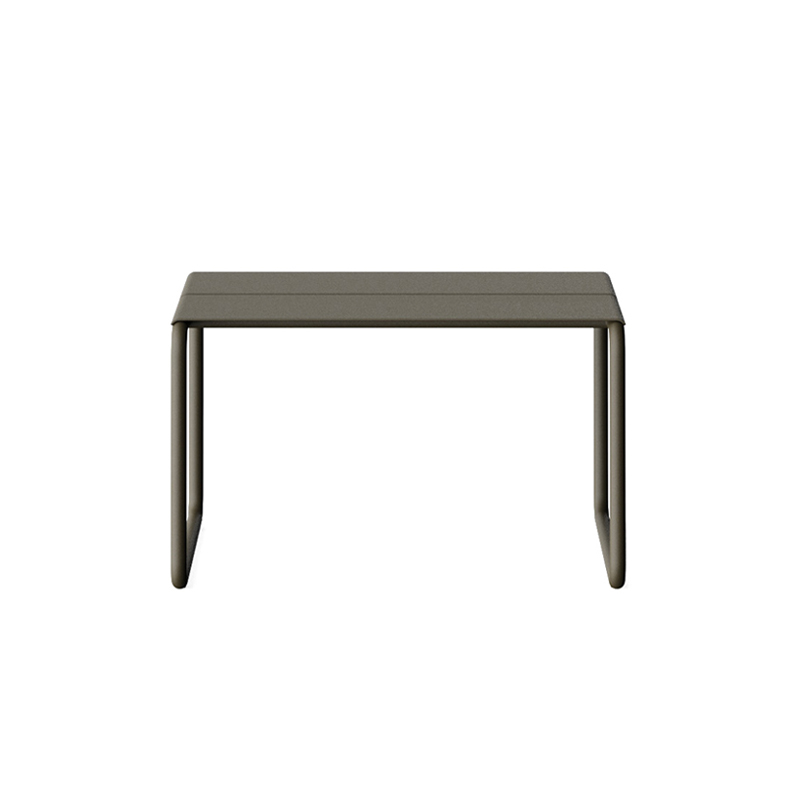 Pouf extérieur Repose-pieds SINE Vert foncé NINE