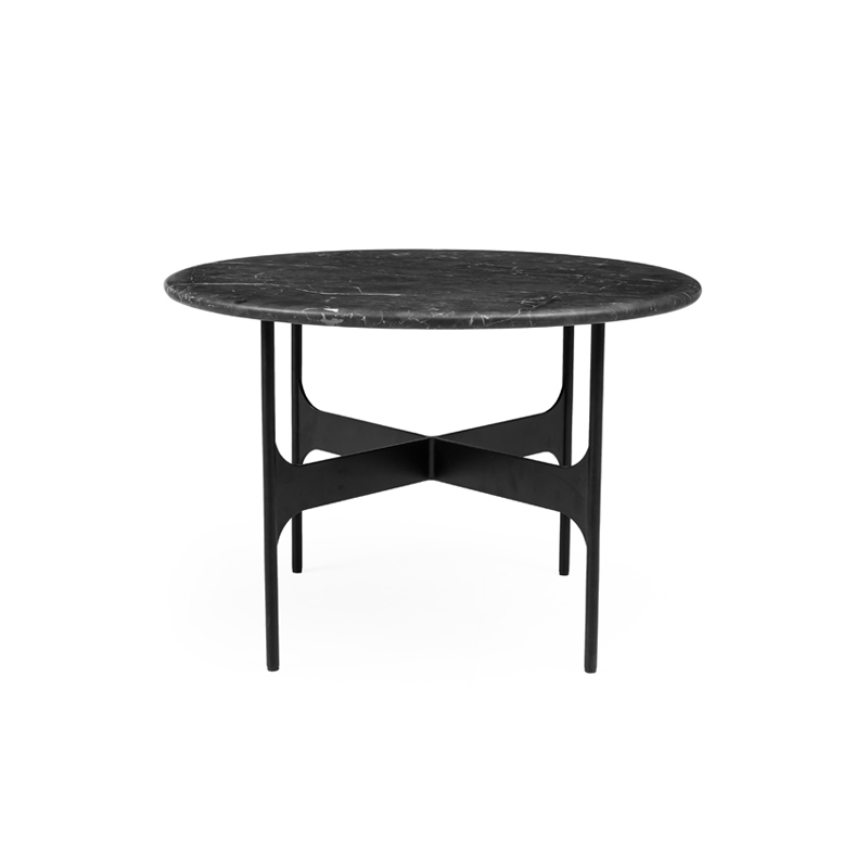 Table basse FLOEMA Medium Marbre Marquina noir WENDELBO