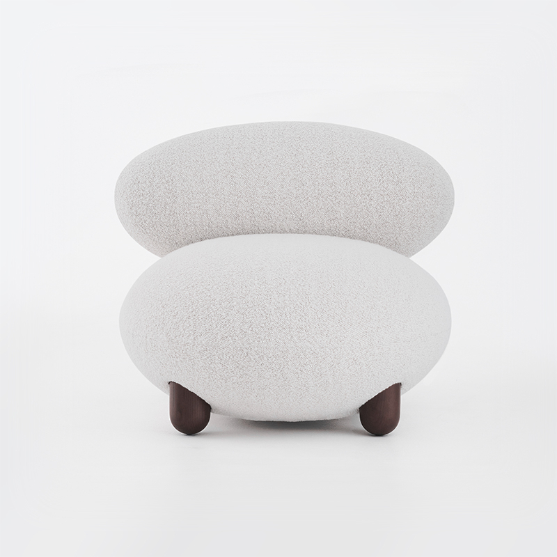 Fauteuil FLOCK Karakorum 007/ frêne marron NOOM HOME