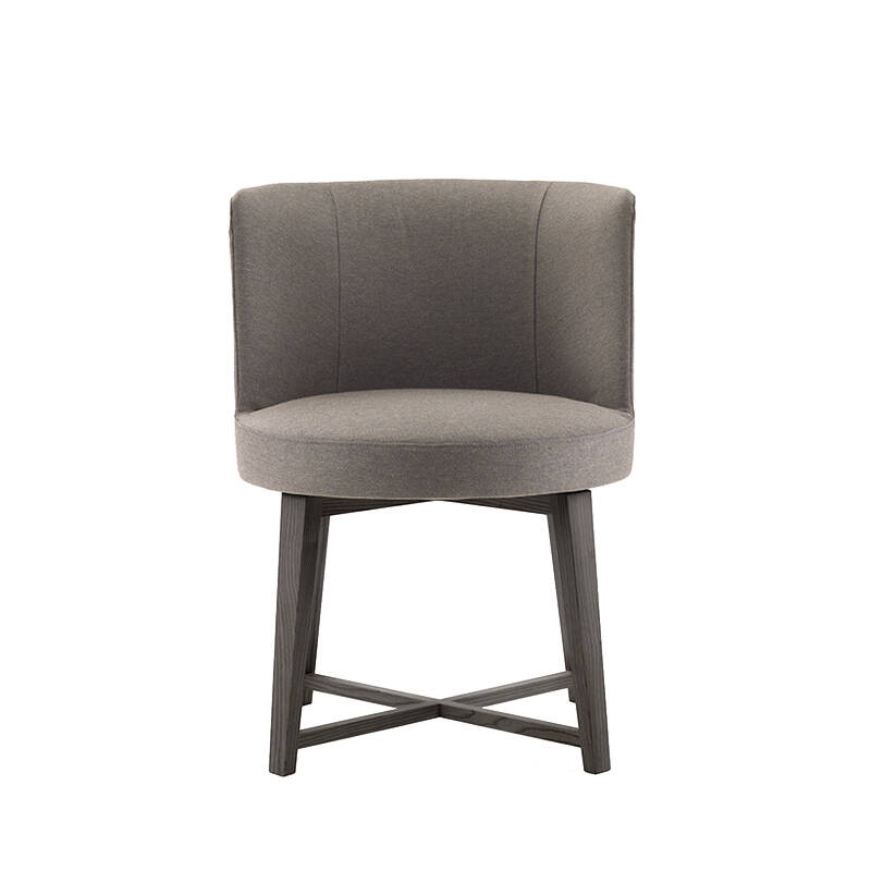 Chaise HERA avec accoudoirs dossier bas FLEXFORM