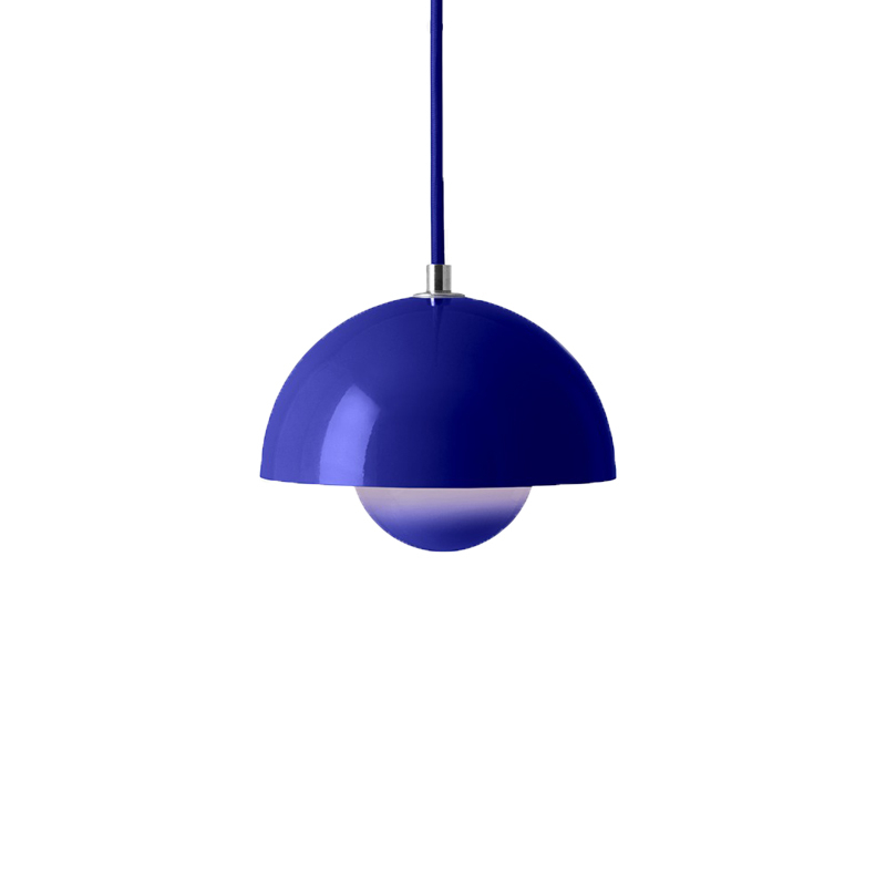 Suspension FLOWERPOT VP10 Bleu cobalt AND TRADITION