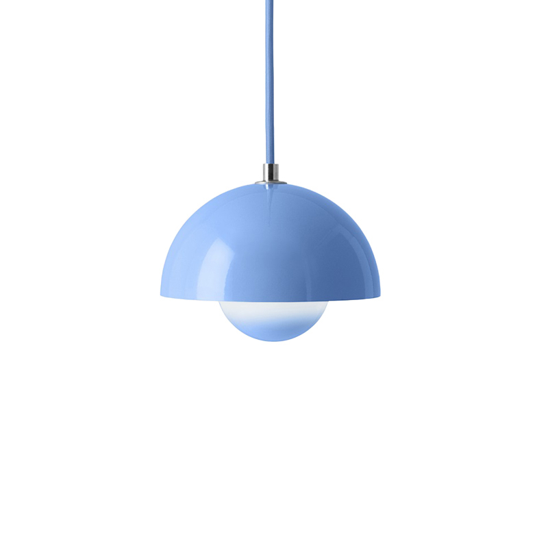 Suspension FLOWERPOT VP10 Bleu swim AND TRADITION