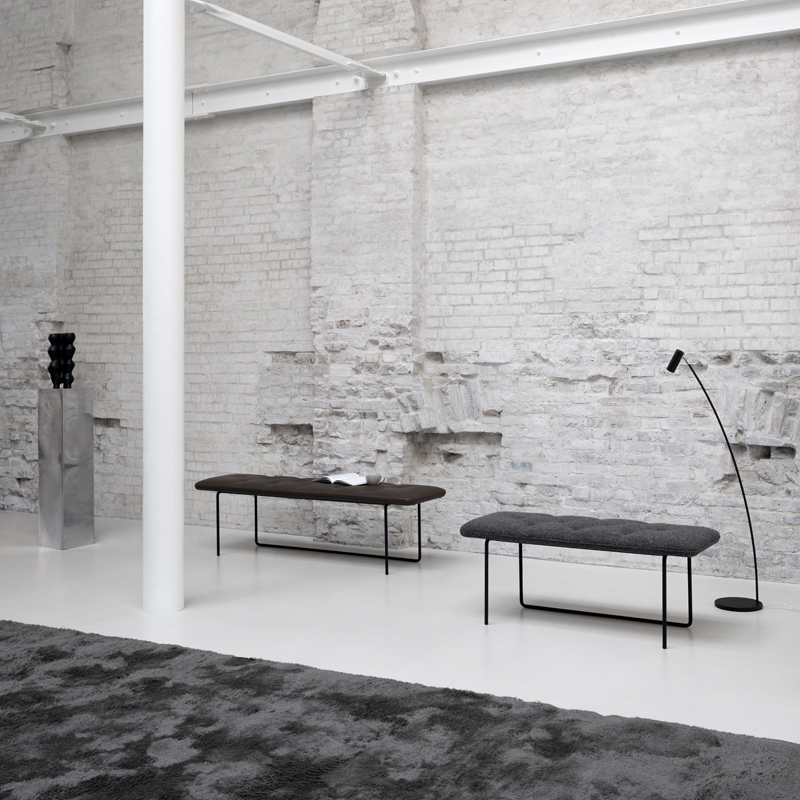 Banc TIP TOE Medium Cuir Parma cognac WENDELBO