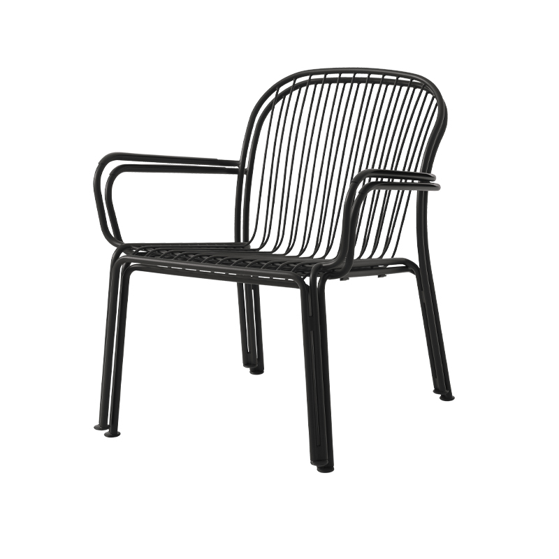 Fauteuil extérieur Fauteuil THORVALD SC101 Noir AND TRADITION