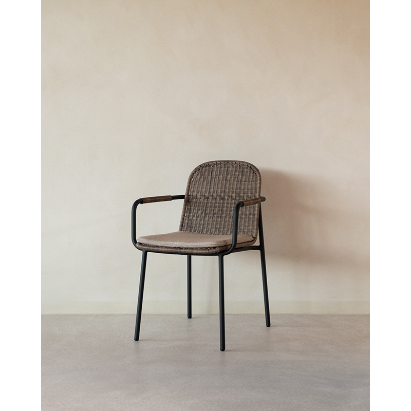 Chaise extérieur Chaise WICKED Blanc/Naturel VINCENT SHEPPARD