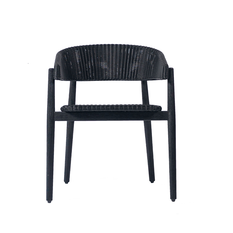 Chaise extérieur Petit fauteuil MONA Noir VINCENT SHEPPARD