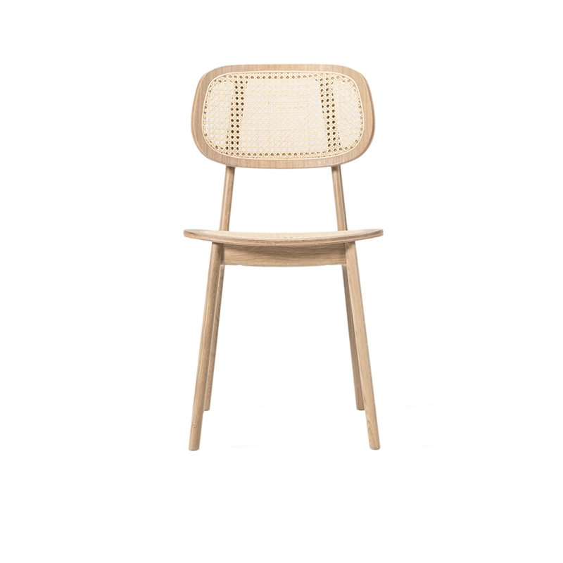 Chaise TITUS assise cannage Chêne naturel VINCENT SHEPPARD