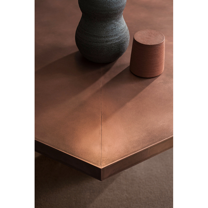 Table JUPITER L 160 Cuivre antique BAXTER MADE IN ITALY