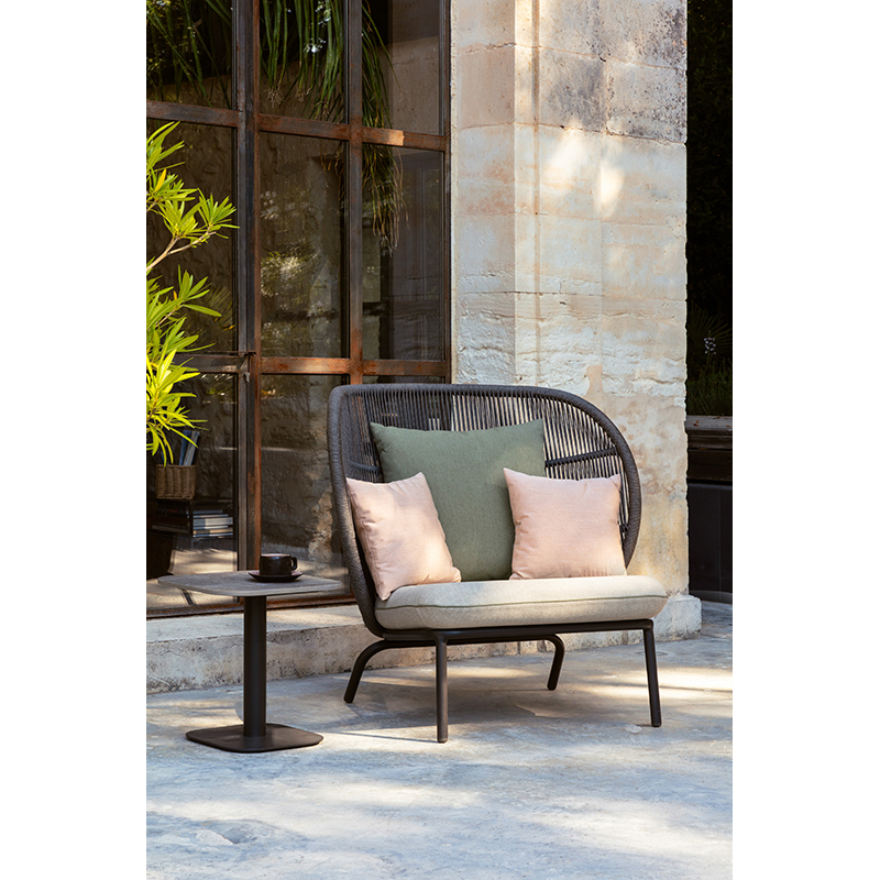 Fauteuil extérieur Fauteuil KODO COCOON Gris fossile/ Almond VINCENT SHEPPARD