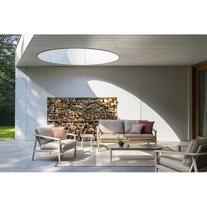 Canapé extérieur Canapé DAVID Savane Coconut  S2222 VINCENT SHEPPARD