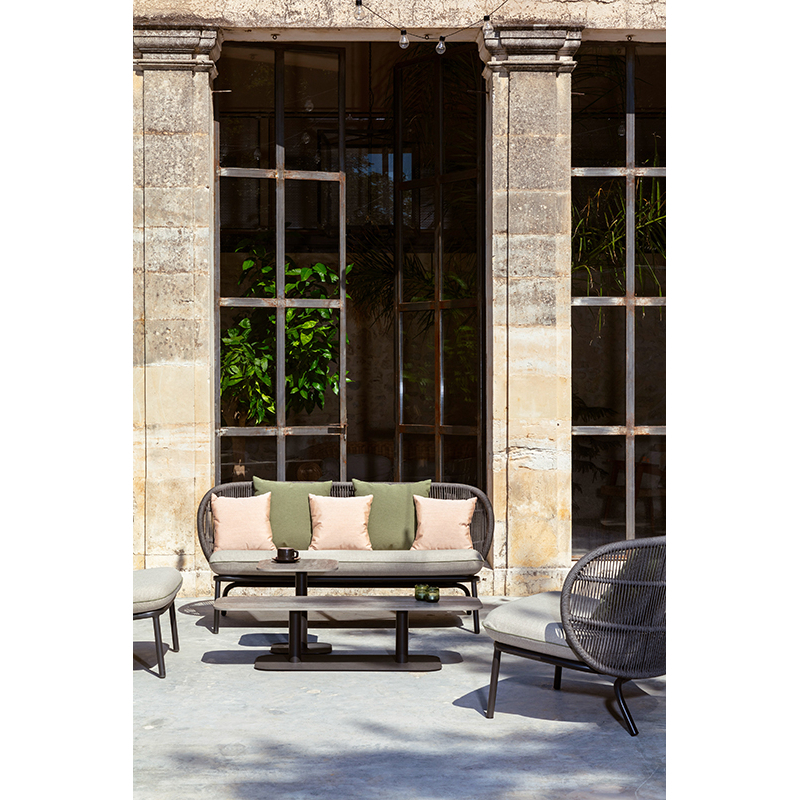 Canapé extérieur Canapé KODO Gris fossile/ Almond VINCENT SHEPPARD