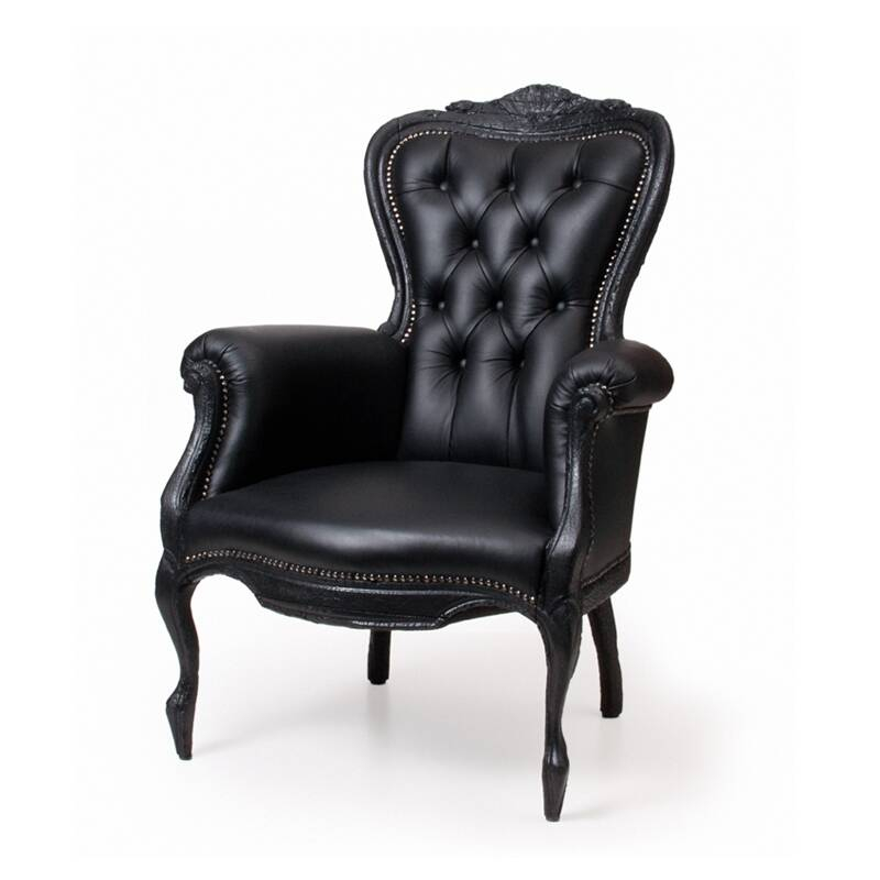 Fauteuil SMOKE CHAIR Noir MOOOI