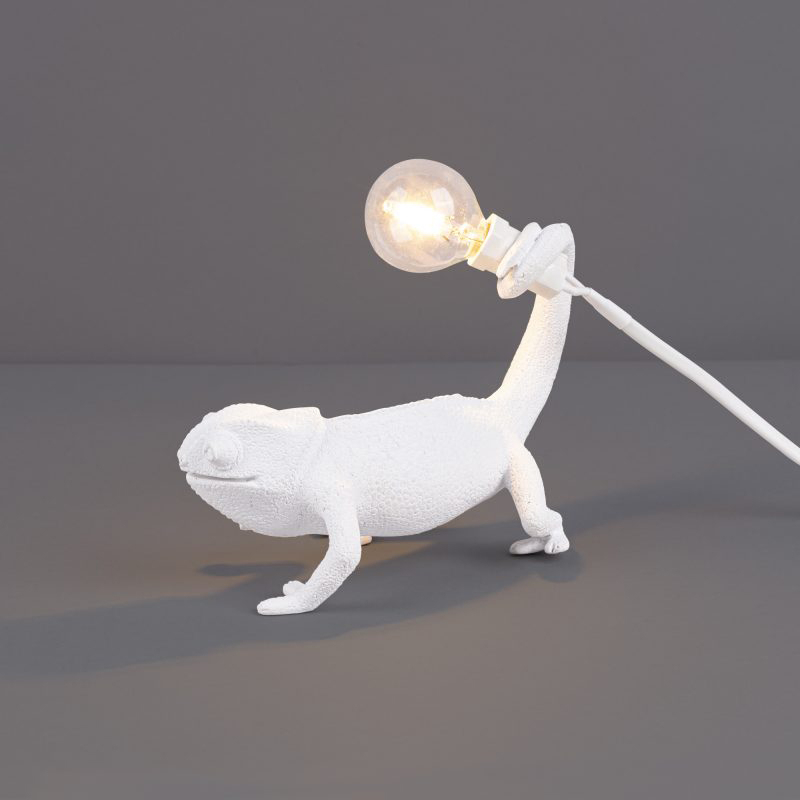 Lampe à poser CHAMELEON STILL USB Blanc SELETTI