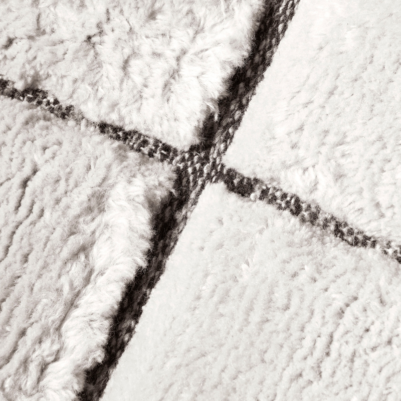 Tapis Tapis SAHARA GRID 300x200 Gris glace CASSINA