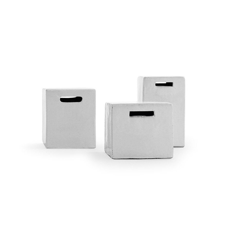 Table basse extérieur Guéridon INOUT 43 Blanc GERVASONI