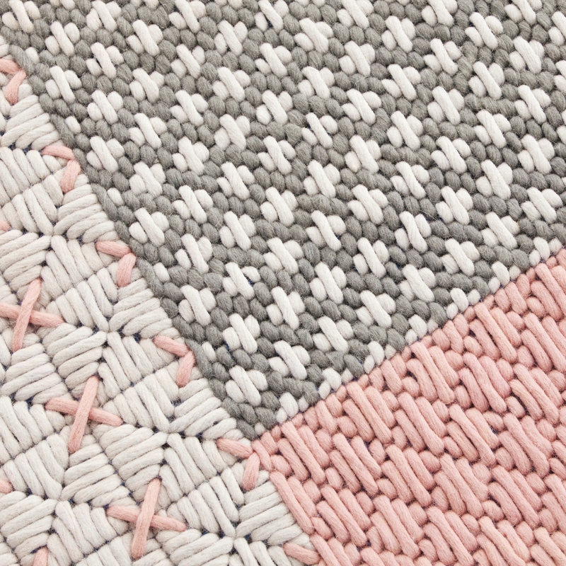 Tapis Tapis SILAÏ Rose GAN