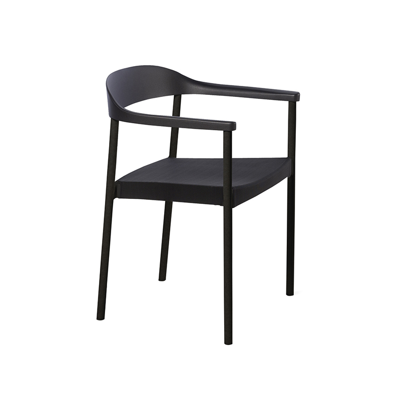 Chaise extérieur Petit fauteuil ILLUM Wengé TRIBU