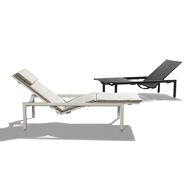 Bain de soleil, chaise longue et hamac Chaise longue ILLUM Wengé TRIBU
