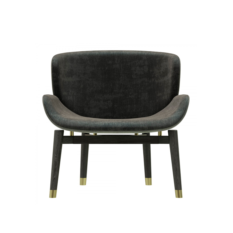 Fauteuil JORGEN Fumée BAXTER MADE IN ITALY