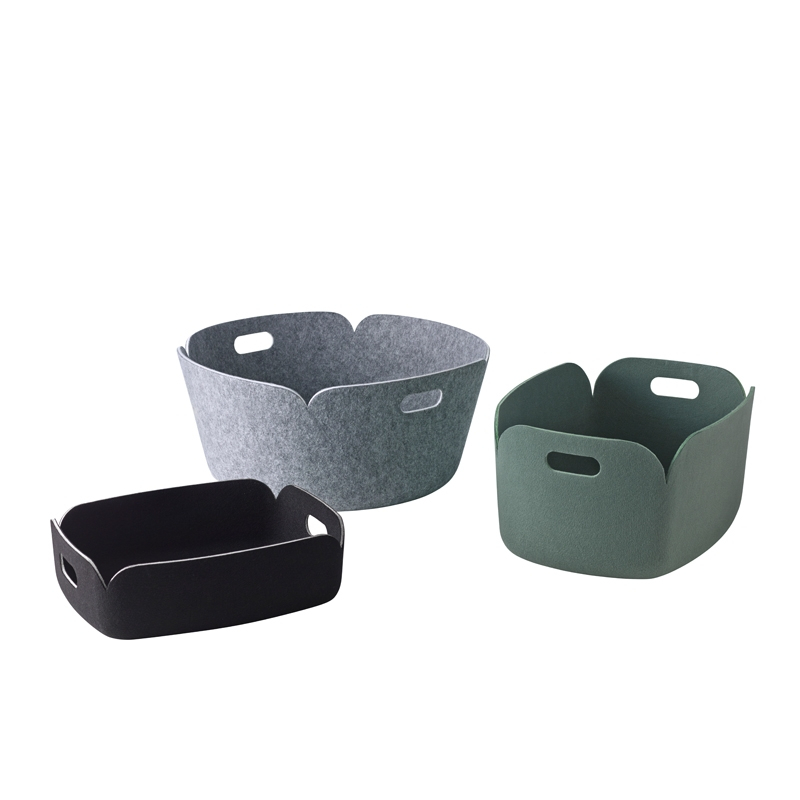 Petit rangement RESTORE TRAY Vert cendré MUUTO