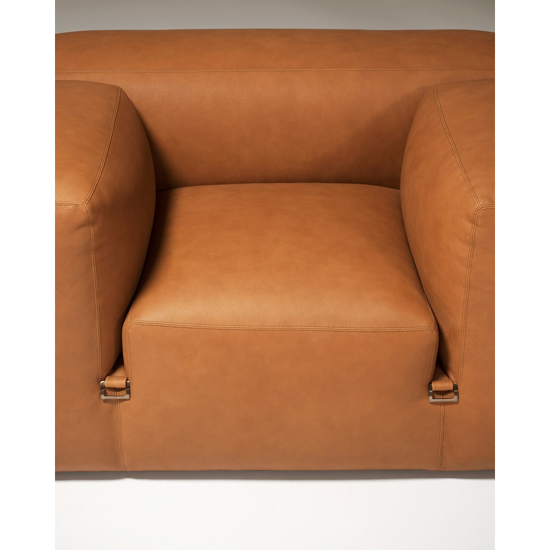 Fauteuil LE MURA Cuir Zahir 10 TACCHINI