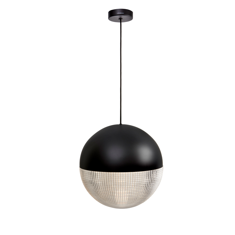 Suspension LENS FLAIR Noir mat LEE BROOM