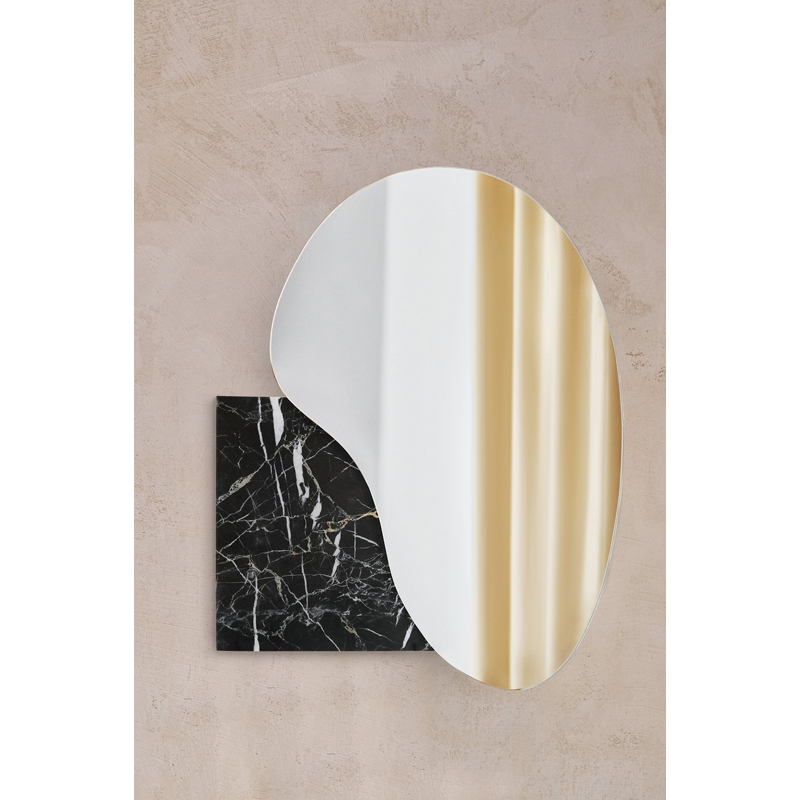 Miroir Miroir LAKE 4 Marbre noir NOOM HOME