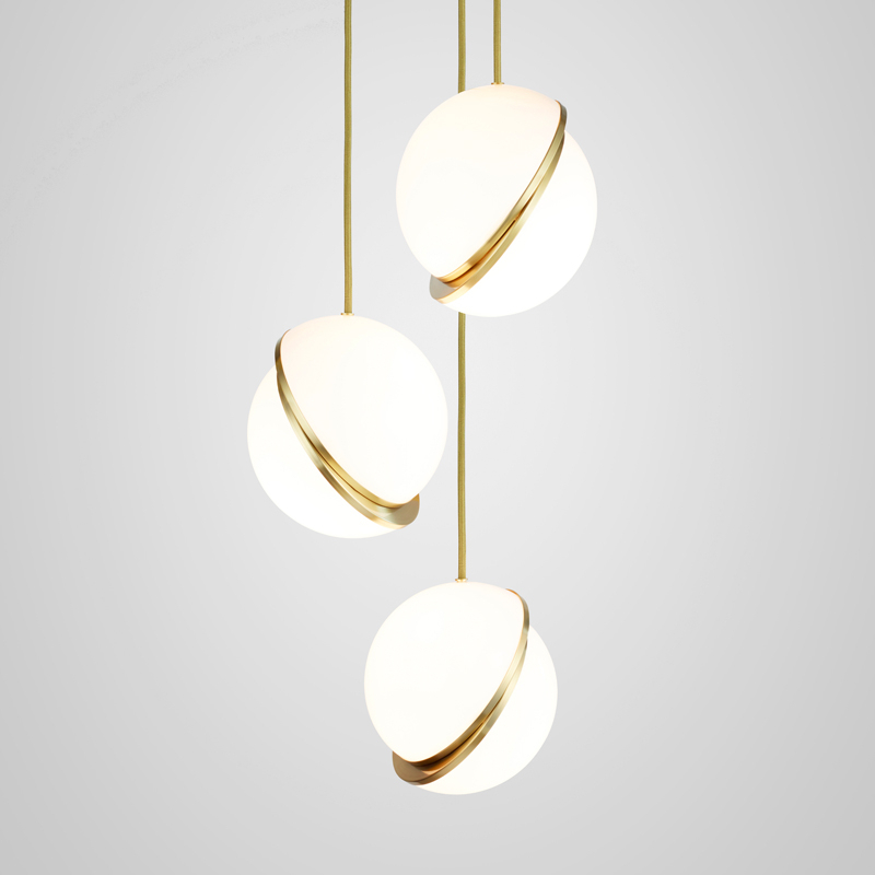 Suspension MINI CRESCENT CHANDELIER 3 PIECES LEE BROOM